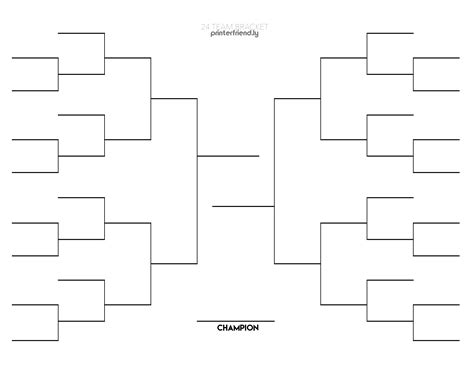 free printable 24 team bracket